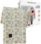 Brookstone Heated Throw Blanket - H
