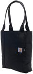 Carhartt Vertical, Durable Water-Resistant Bag, Open Tote (Black)