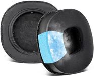 SOULWIT Cooling-Gel Replacement Ear Pads Cushions for Marshall MID ANC Active Noise Cancelling On-Ear Wireless Bluetooth Headphone, Earpads with Noise Isolation Foam