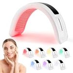 LED Face Light Therapy Mask: Acne Treatment Led Face Mask with 7 Colors Light Therapy - Red Light Therapy Mask SPA Skincare for Blackhead Spot Redness Wrinkle Rejuvenation Anti-aging for Beauty