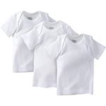 Gerber Baby 3 Pack Pull-on Short Sleeve Shirt