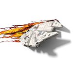 3D Light FX Star Wars Millenium Falcon 3D-Deco LED Wall Light