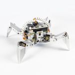 SunFounder PiCrawler AI Robot Kit for Raspberry Pi 5/4/3B+/Zero 2W, Openclaw LLMs ChatGPT/Gemini/Grok, Voice&Video Recognition, Python/Scratch, Mic, Battery, Camera (RPI NOT Included)