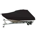 Oceansouth Jumbo Boat Cover (Black, Length 5.2m - 5.8m)