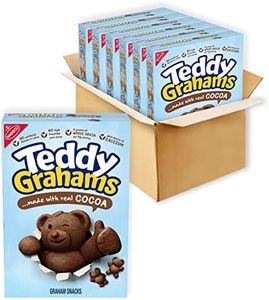 Teddy Grahams Chocolate Graham Snacks, 6 - 10 oz boxes