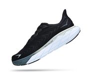 HOKA ONE ONE Men's Arahi 6 Running Shoes, Black/White, 10.5 UK