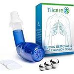 Tilcare Breathing Lung Expander & Mucus Removal Device - Exercise & Cleanse Therapy Aid for better Sleep & Fitness