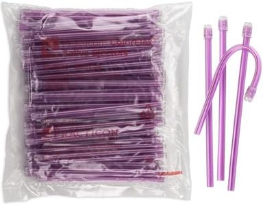 Practicon 7019110 PUR PUR Color-Flex Saliva Ejector, Purple, Pack of 100