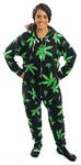 Forever Lazy Footed Adult Onesie - Mary Jane - XL