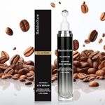 Caffeine Eye Cream, Caffeine Eye Serum,Under Eye Cream Dark Circles,Eye Cream for Dark Circles and Puffiness with 360° Roller, Anti-Ageing Reduces Puffiness, Wrinkles & Fine Lines