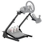 CO-Z Foldable Racing Steering Wheel Stand Plus Gearshift Mount for Logitech G25, G27, G29, G920 Racing Wheel & Shifters (Without Pedal)