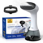 Rolipo Clothes Steamer, Garment Steamer for Wrinkle Removal, Upgraded 400ml Water Tank, 3rd Generation Panel, Handheld Steamer Clothing for Home, Office & Travel