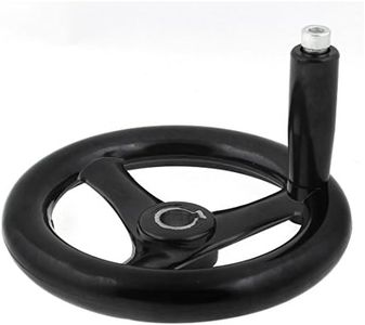 uxcell A16011100ux0158 Plastique 3 rayons fraisage Tour à machine à la main de roue