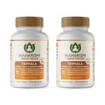 Maharishi Ayurveda Triphala Tablets | Supports Healthy Digestion | Improves Bowel Wellness| Relieves Constipation | Pure Herbs Used |100% Ayurvedic | 60 Tabs (Pack of 2)