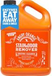 ANGRY ORANGE Stain Remover - Gallon Size Enzyme Pet Cleaner - Dog & Cat Urine Destroyer and Stain Remover - Citrus Spray Cleaning Solution - Puppy Supplies - 128oz