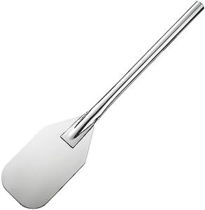 Vivicreate Extra Long Stainless Steel Spatula - 24 Inch Large Beech Paddle Spoon for Cooking Mixing Brewing in Big Stock Pots - Kitchen Heavy Duty Utensils, Long-Handled Flat Stir Paddles (24 Inch)