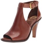 Vince Camuto Women's Footwear Frasper Heeled Sandal, Cocoa Biscuit, 8.5