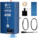 AENBUSLM 40W Laser Module,Built-in Air Assist,5.5W(5500mW) Output Power,Built-in FAC,Compressed Spot CNC Carving DIY Laser Master for Laser Cutter Laser Engraver Machine,Class 4