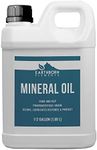 Mineral Oil (64 oz.) by Earthborn Elements Food & USP Grade for Cutting Boards Butcher Blocks Counter Tops Wooden Utensils