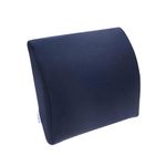 TEMPUR Transit Lumbar Support - Memory Foam Back Support for Office Chair and Travelling in Cars - Made from NASA Recignised Supportive Memory Foam Tempur Material - Made in Denmark