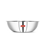 Sumeet Cook Smart Triply Sas (Steel-Aluminium-Steel - 3 Layers) Stainless Steel Tasra - 1.1Ltr - 18Cm, 1100 milliliter