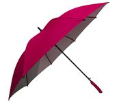 SUN Umbrella Maroon Golf Big Size UV Protective Long & Non-Foldable Umbrella