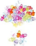 Mini Dummy Pacifier Soothers,100 Pa