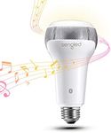 Sengled Solo Bluetooth JBL Speaker Light Bulb Dual Channel Dimmable LED App Controlled 60W Equivalent Smart Music Bulb, White, E27