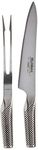 Global G-313 Knives Carving Set (G-3,G-13) 2 Pc, Stainless_Steel, Silver