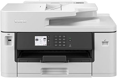 BROTHER MFC-J5340DW Wireless Colour Inkjet Printer | 4-in 1 (Print/Copy/Scan/Fax) | Wi-Fi/USB/NFC | A3 Print |6.8cm LCD Screen, UK Plug