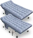 GETOVIN 2 Pack Oversize Cot 79" L x