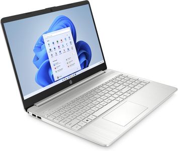 HP 15.6" Laptop – Intel i5, 8GB RAM, 256GB SSD, Silver