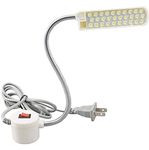 YSSMAO Industrial Lighting Sewing Machine LED Lights 5W 30LEDs Multifunctional Flexible Work Lamp Magnetic Sewing light for Drill Press Lathe