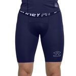 SHREY Intense Compression Men’s Shorts Gym Running Sports Training Wear (Navy M)