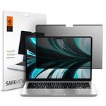 Spigen 1 Pack Privacy Filter Screen Protector [SafeView] for MacBook Air 13.6 inch (M3 2024/M2 2022)