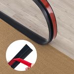 Peel and Stick Floor Transition Strip, Carpet to Tile Transition Edging Trim Suitable for Doorways Threshold (Cover Height Within 5mm)