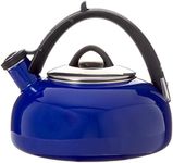 Cuisinart CTK-EOS2CBL Peak 2-Quart Teakettle, Make 2-Quarts of Boiling Water in This Classic Tea Kettle, Whistle Sound to Signal Water is Ready, Blue