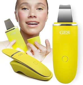 GESS Exotic Pulizia Viso Ultrasuoni Originale, 5 modalità, Ultrasonic Skin Scrubber - Dispositivo Professionale per Pulizia Viso a Ultrasuoni, Sonic Spatola Punti Neri