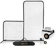 L Screen Baseball Pitching Net for 