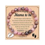 FYUKISS New Mom Gifts for Women, Pregnancy Gifts for First Time Moms, Unique Gifts Idea Bracelet Jewelry Present for Best Mom Ever Mama Mothers Day