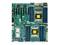 Supermicro Dual LGA2011/Intel C602/DDR3/SATA3/V&2GbE/EATX Server Motherboard X9DRH-7F-O