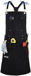 QeeLink Work Apron with 10 Tool Poc