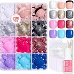 Beetles Toe Nail Press ons Kit 288P