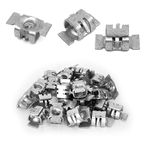 25PCS Front Bumper Specialty Nuts, Bumper Fender Liner Panel Nut Clip - Compatible with GM - OEM 11609952