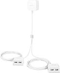 Philips 24W Twin USB Charger, 16 Ft