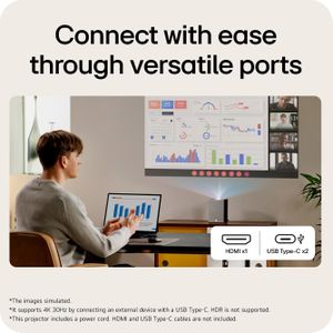 LG CineBeam S 4K Projector – Ultra HD Home Theater Display