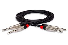 Hosa HSS-010X2 Pro Dual Cable 1/4-Inch TRS - Same 10 Feet