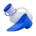 Maxten Portable Unisex Urinal for Car, Toliet Urinal for Men and Women, Spill Proof Pee Bottle with a Lid and Funnel for Hospital, Home, Camping or Car Travel Training Potty Pee Outdoor