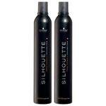 SCHWARZKOPF SILHOUETTE SUPER HOLD MOUSSE 500ML X 2