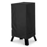 Unicook 40 Inch Electric Smoker Cover, Heavy Duty Waterproof Smoker Grill Cover, Fade and UV Resistant Square Vertical Smoker Cover, Durable and Convenient, 23" W x 17" D x 39" H